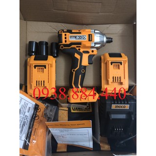 20v máy siết buloong dùng pin lithium motor không chổi than ingco ciwli2001