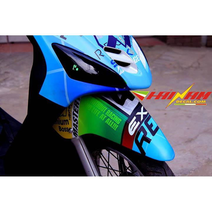 Tem trùm xe mio đa sắc