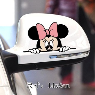 Decal dán xe hơi hình chuột Mickey