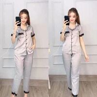 Pizama vải lụa satin