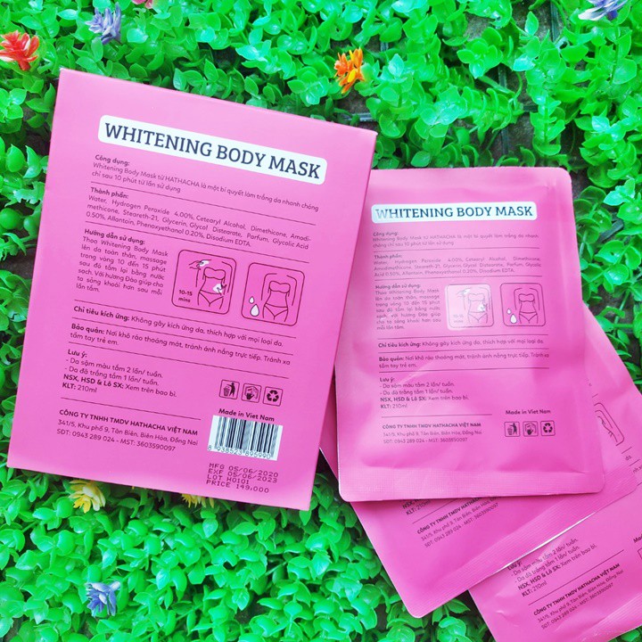 Hộp 3 gói Ủ Trắng men Đào Hathacha – GV335 | BigBuy360 - bigbuy360.vn