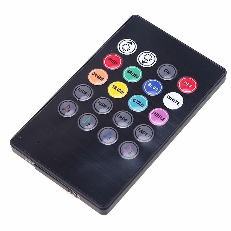 Bộ điều khiển đèn led dây RGB nháy theo nhạc