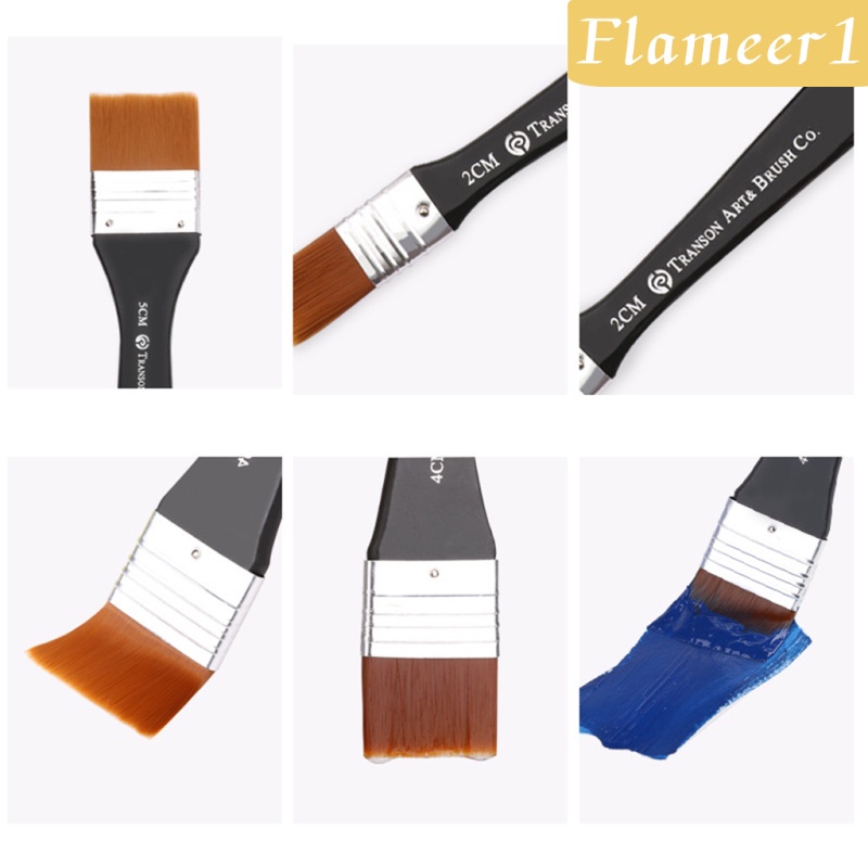 [Flameameer1] Cọ Vẽ Màu Nước acrylic Đường Kính 5cm Chất Lượng Cao