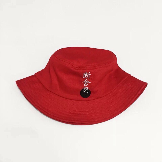 Nón bucket Kaki chữ tàu Nam Nữ