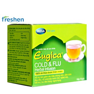 Trà giải cảm Eugica - Giảm ho, nghẹt mũi, đau đầu, sổ mũi Trà Eugica