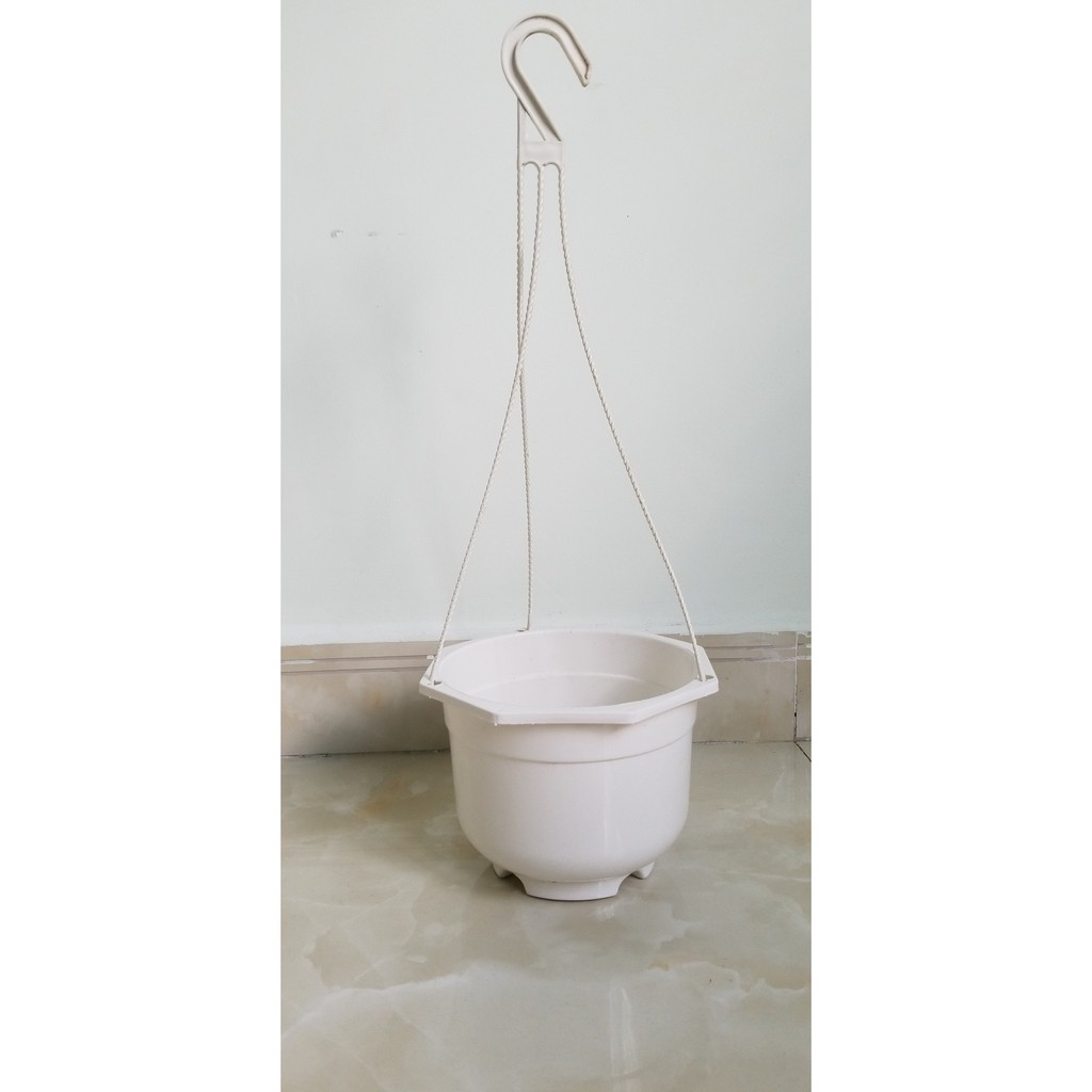 Chậu nhựa treo 19x14cm