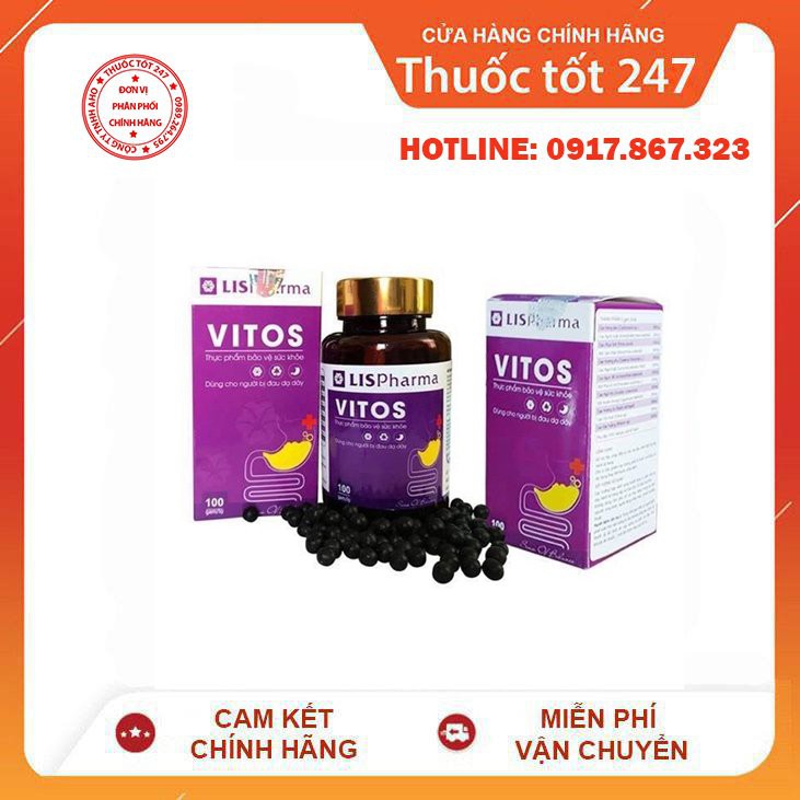 Dạ Dày Vitos Chính Hãng - Trào Ngược, Viêm Loét Dạ Dày