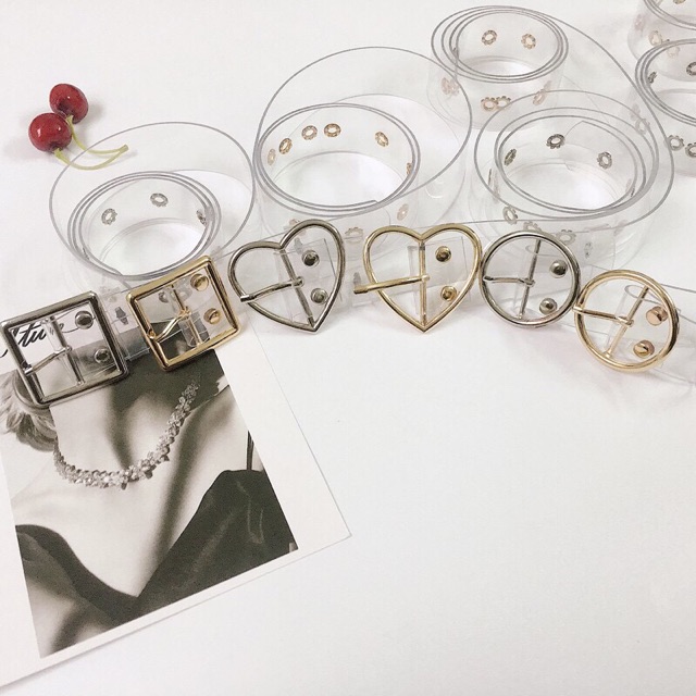 Thắt lưng nữ - Đai váy trong suốt