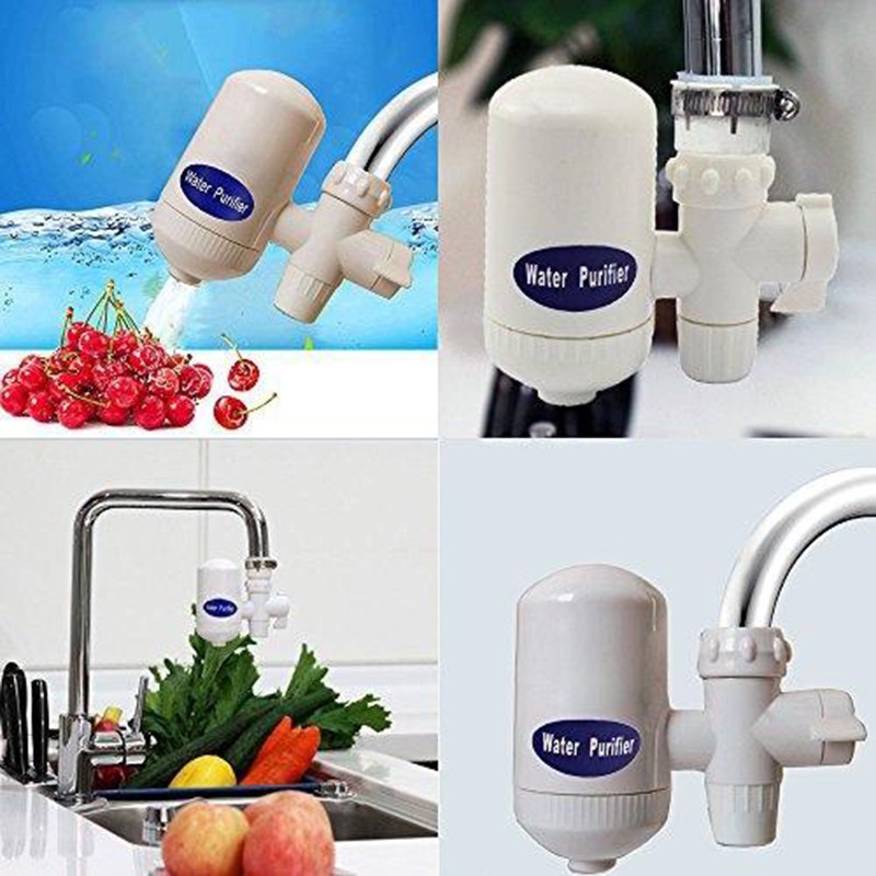 (Video sp) Bộ Lọc Nước Tại Vòi Water Purifier, Gắn Trực Tiếp Vào Bất Kì Đầu Vòi Nước Nào Tại Nhà, Lõi 4 Tầng Lọc Sạch