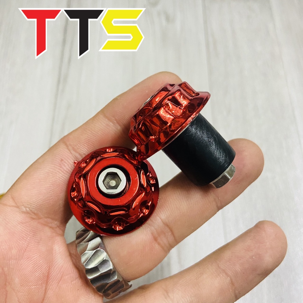 Gù tay lái mạ chrome siêu bóng nhiều màu sắc sử dụng cho các loại xe Honda,Yamaha, Suzuki