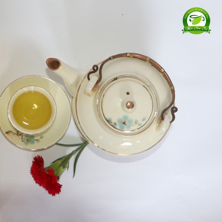 Trà móc câu Tân Cương Thái Nguyên - Gói 200g trà đặc sản , tiêu chuẩn Vietgap