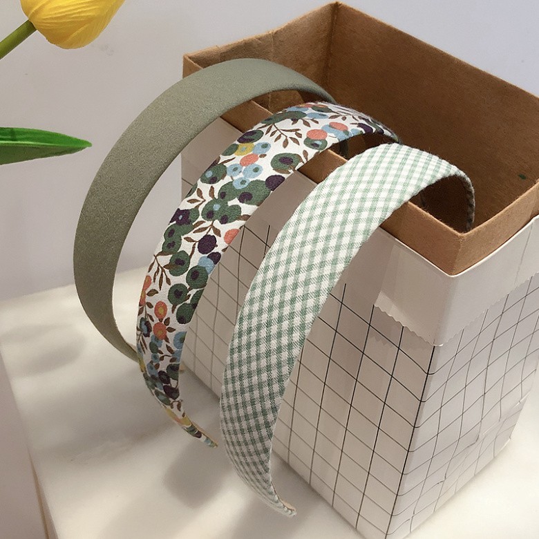 Bộ 1/3 Cài tóc INS thiết kế bản rộng kiểu mới dễ thương cho nữ