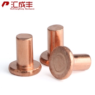 Đinh Tán Đầu Phẳng Bằng Đồng Thau Cứng M2M2.5M3 Chuyên Dụng Cho Trang Trí Móng