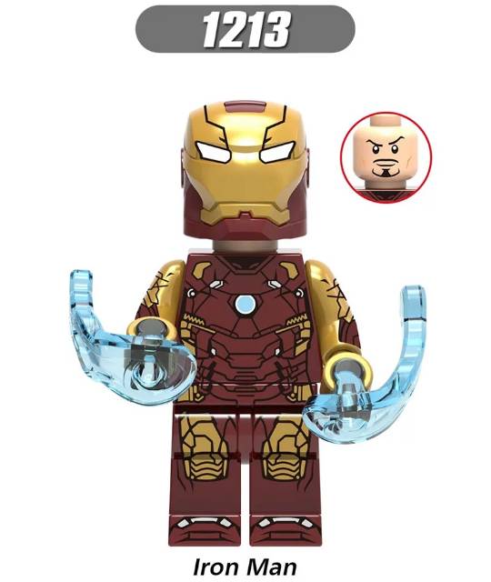 Lego Mô Hình Đồ Chơi Nhân Vật Iron Man Mark 46