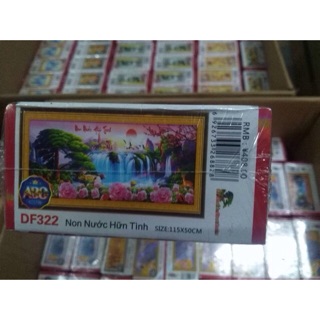 Tranh Đính Đá Phong Cảnh