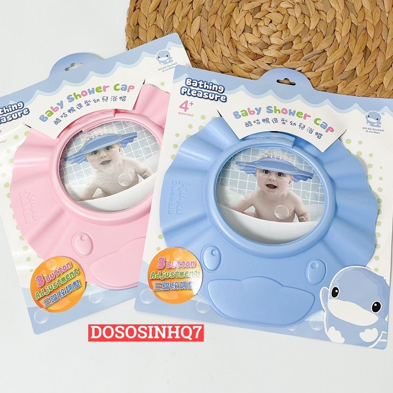 Nón gội đầu an toàn cho bé KuKu