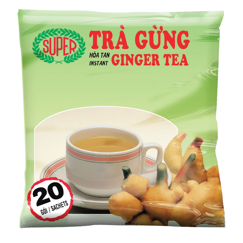 [DATE MỚI NHẤT]COMBO 3 GÓI TRÀ GỪNG HÒA TAN SUPER THƯƠNG HIỆU SINGAPORE