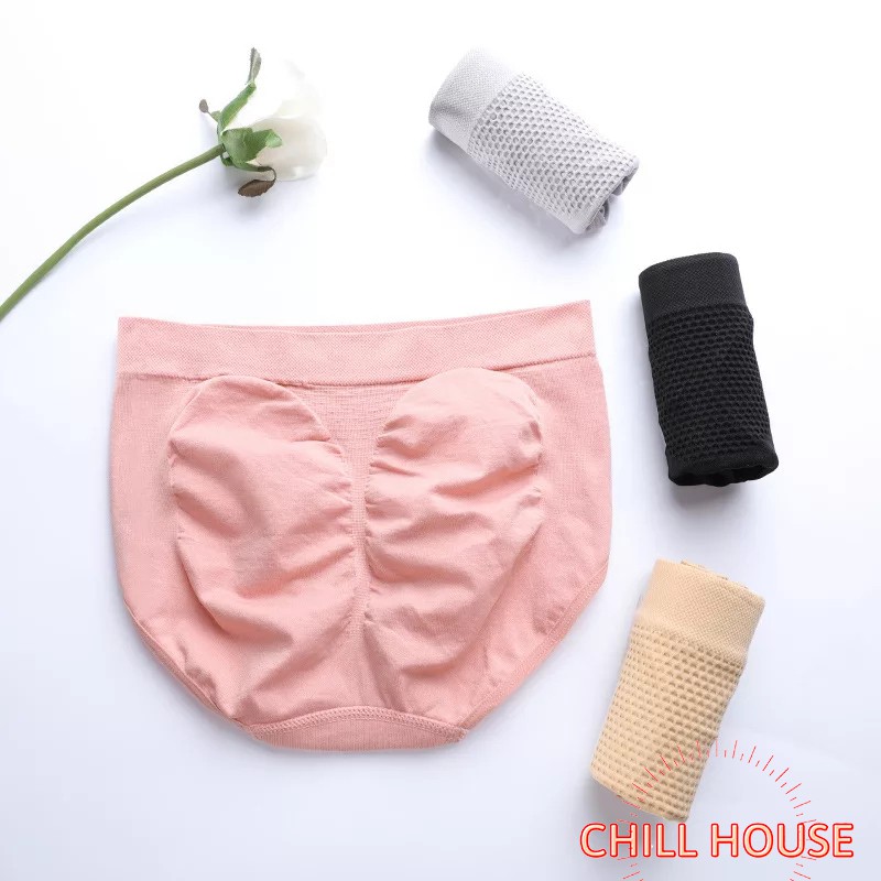 Combo 5 Quần Lót Nữ Kháng Khuẩn Nâng Mông Co Giãn 4 Chiều/ Túi Zip - CHILLHOUSE