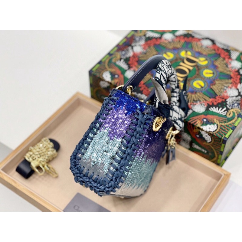 Túi xách Diỏr lady blink blink siêu xinh sz 17 hàng order