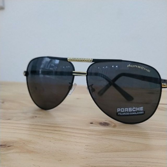 Kính râm nam dáng phi công Porsche Polarized chống lóa