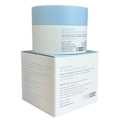 [DEAR SNOW] My Vegan Moisture Cream 50ml