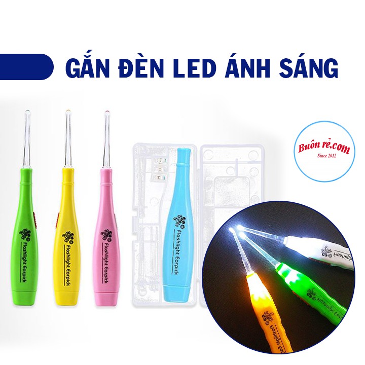 Dụng cụ lấy ráy tai có đèn cao cấp, tiện lợi – Buôn rẻ 00095