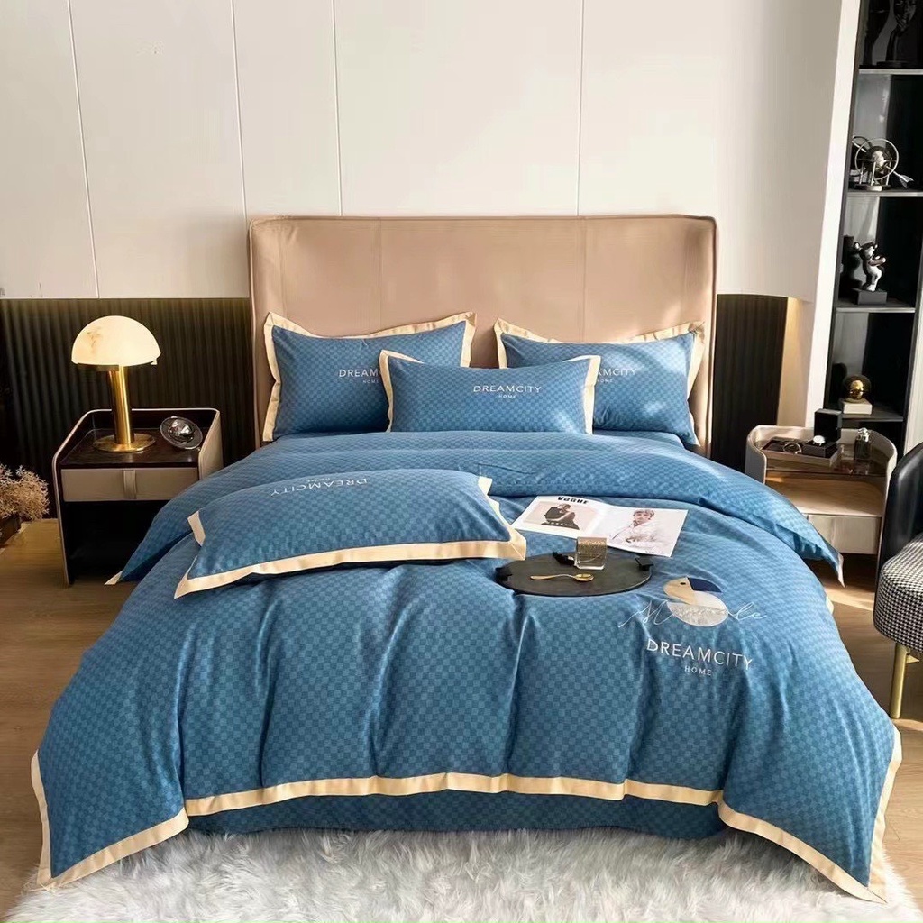 Bộ Chăn Ga Cotton Linen DREAM CITY Thế Hệ Mới