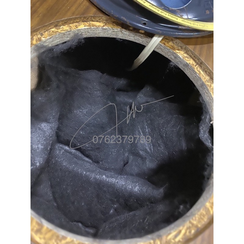 Bông lót thùng loa dày 3cm (Độ dày sau nén ~2cm) , Bông đen tiêu âm cao cấp 100% xơ polyester( 1m vuông nặng 450g)