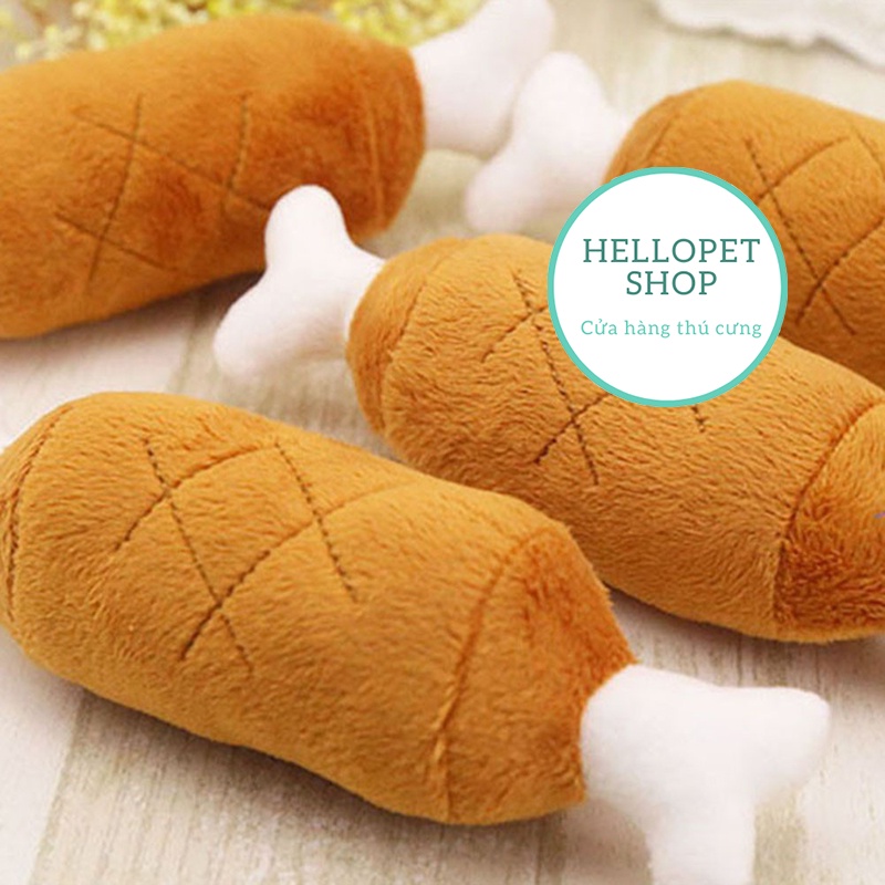 Đồ chơi cho chó mèo HELLOPET cục xương phát ra tiếng kêu h64