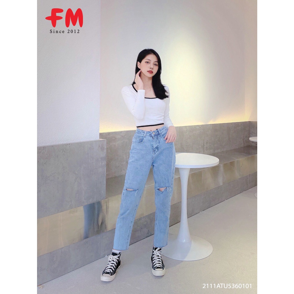 Áo thun nữ croptop nữ tay dài 211109022