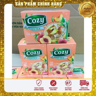 Trà Cozy IceTea các Hương Đào-Chanh-Sâm Bí Đao-Chanh Dây-Vải-Matcha Trà sữa 3in1