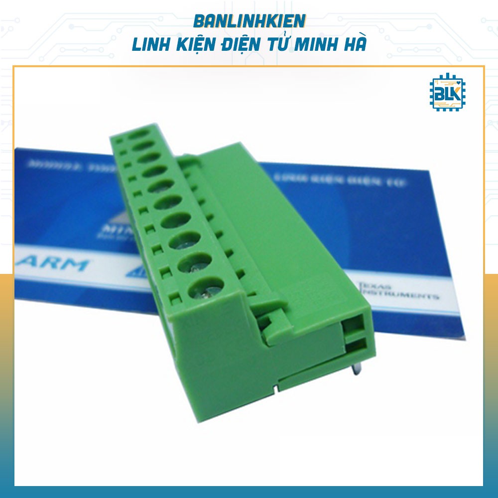 Đầu Nối, Cầu Đấu, Domino, Conector 2EDG5.08 10 Chân (Xanh Cong)