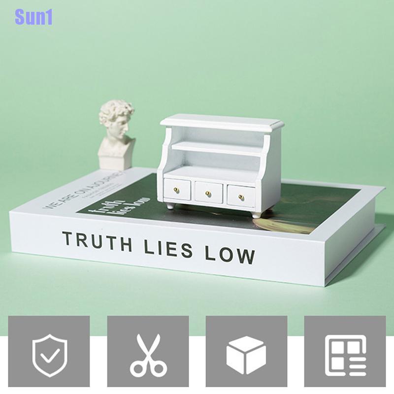 Tủ Quần Áo Mini Tỉ Lệ 1: 12 Cho Búp Bê