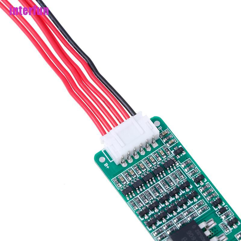 [Interfun1] 5S 15A Li-Ion Battery Bms 18650 Charger Protection Board Cell Protection Circuit [Fun]