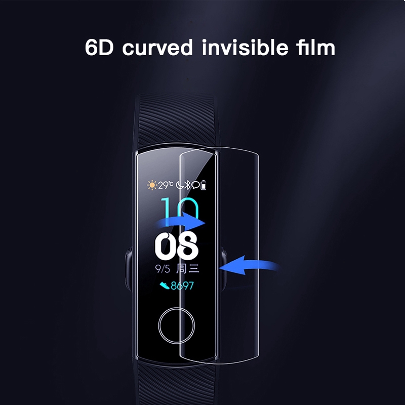 Bộ 5 TPU 9D cho vòng đeo tay thông minh Huawei Honor Band