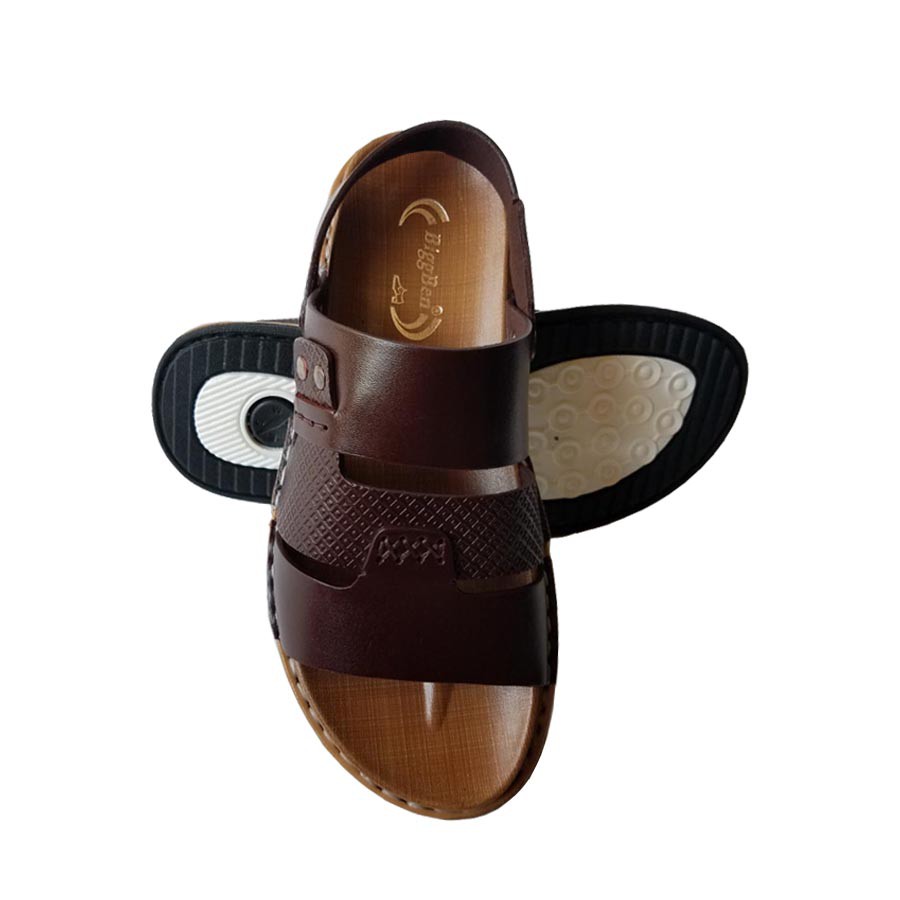 Giày Sandal Nam BIGBEN Da Bò Thật Cao Cấp SD76