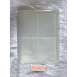 Sổ A5 4 Ngăn Thẻ Card - Trang Trong Suốt Loại Tốt