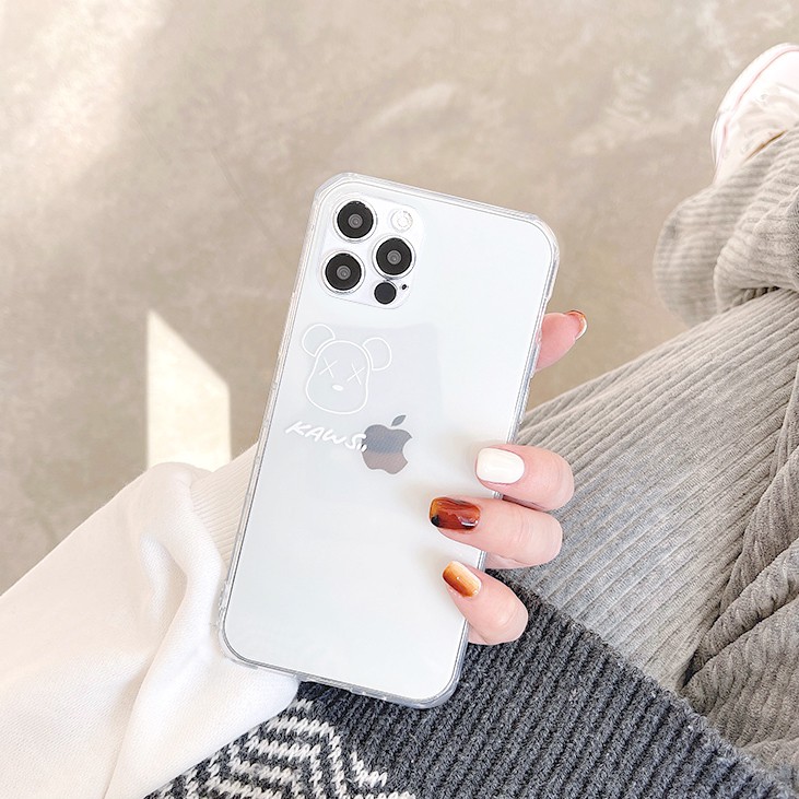 Ốp lưng iphone Kaws tí hon viền trong chống ố 6/6plus/6s/6splus/7/7plus/8/8plus/x/xr/xs/11/12/13/pro/max/plus/promax | BigBuy360 - bigbuy360.vn