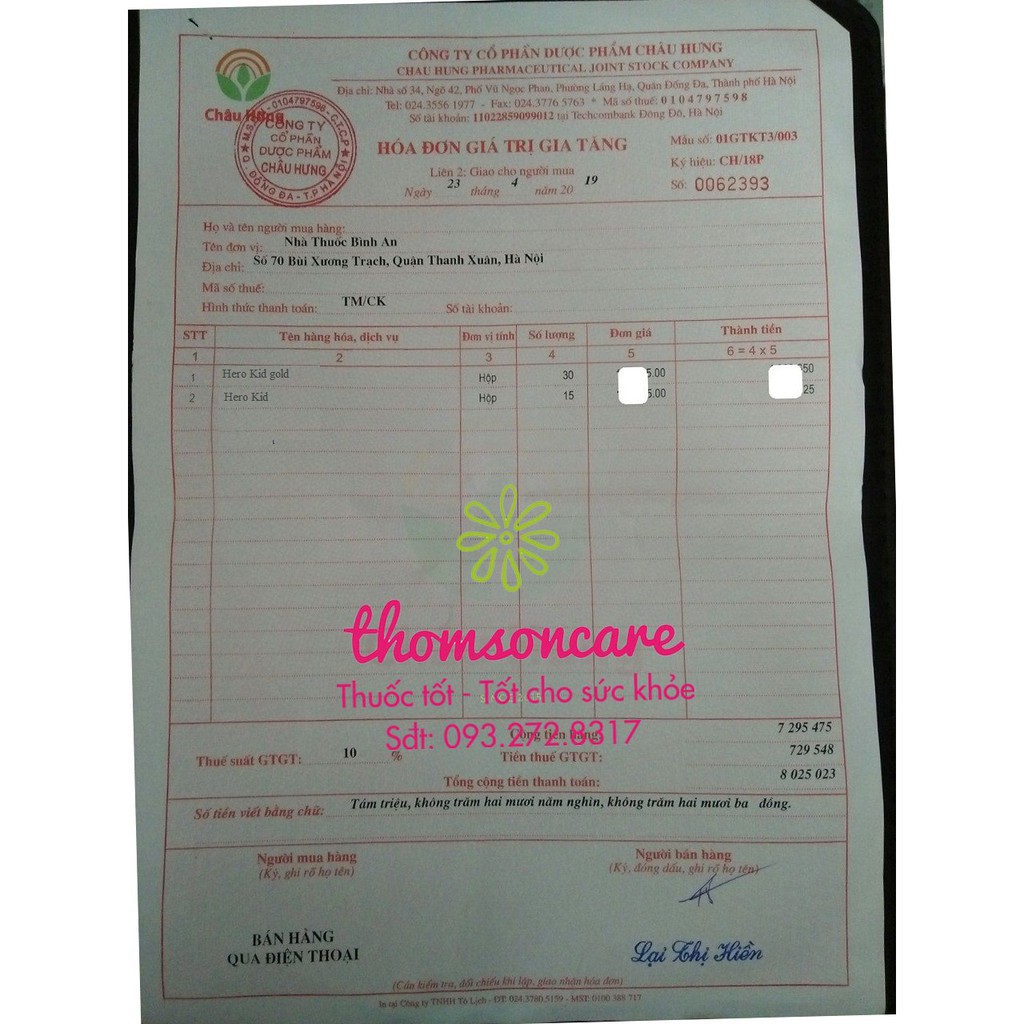 Hero Kid -Hỗ trợ hấp thu canxi, cần thiết cho sự phát triển của xương.  Hỗ trợ hạn chế nguy cơ loãng xương.