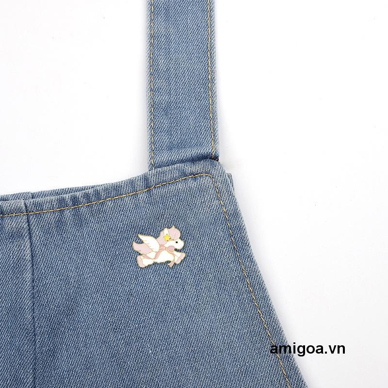 ✨✨Ghim Cài Áo Hoạt Hình Xinh Xắn, Huy Hiệu Cài Áo Kim Loại Dễ Thương