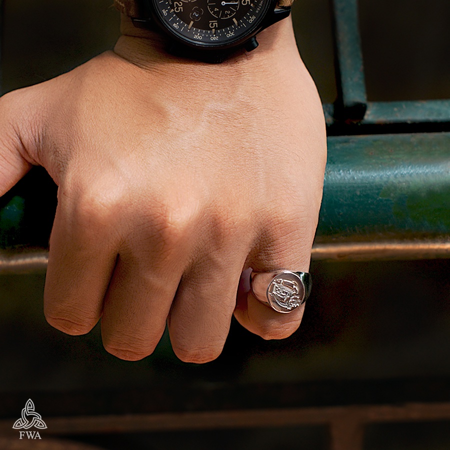 Nhẫn bạc nam FWA Signet Kingsman - Kingsman