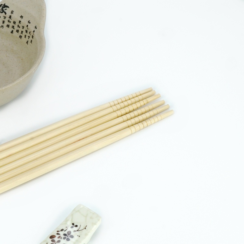 Bộ 6 đôi đũa tre dài 33cm dùng chiên, xào, ăn lẩu