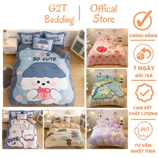 BỘ CHĂN GA GỐI NỈ NHUNG 5D cao cấp , chất vải tuyết nhung mịn .