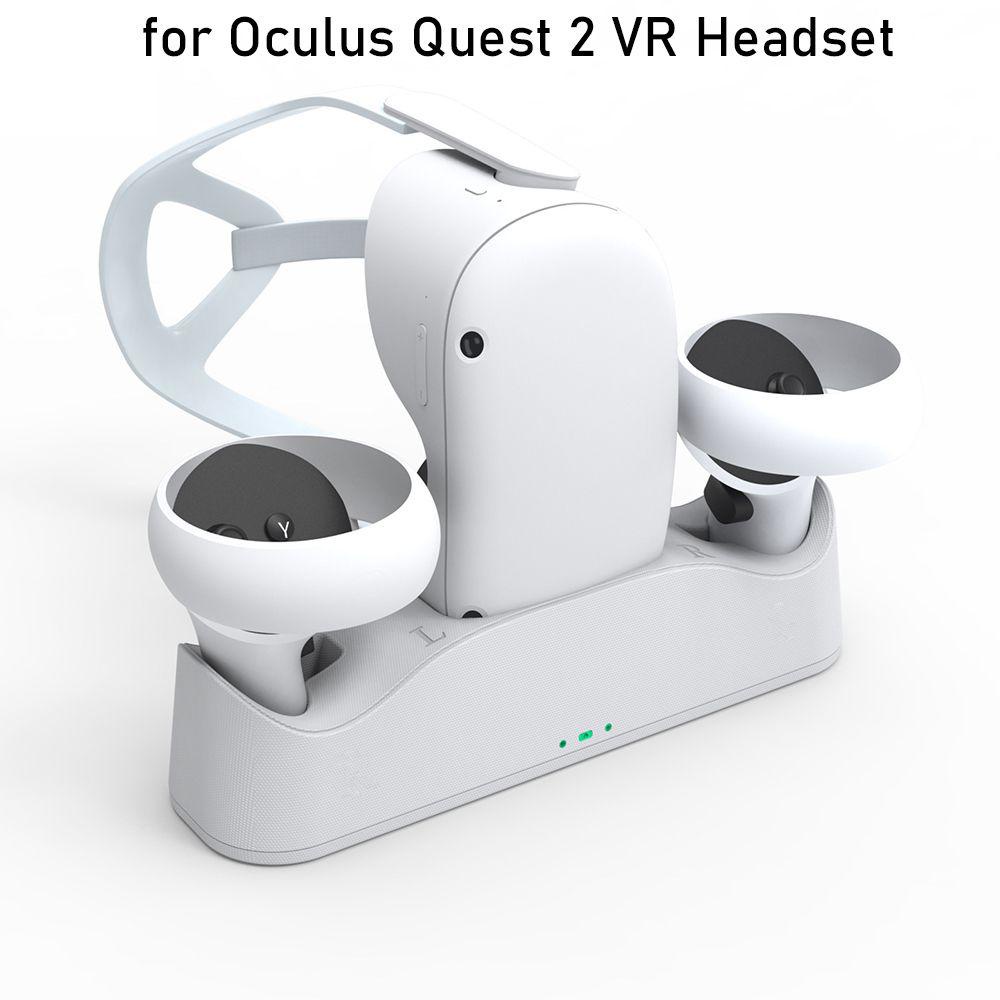 MYRONGVN Đế Sạc Nhanh Cho Kính Thực Tế Ảo Oculus Quest 2