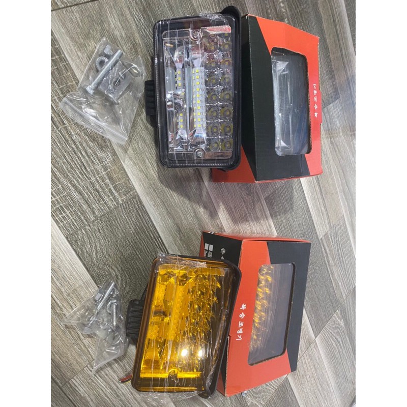 Sản phẩm gia đình làm: combo 6  cái đèn lét 3 hàng hàn quốc trắng hoặc vàng chạy điện 12v 24v đến 80v