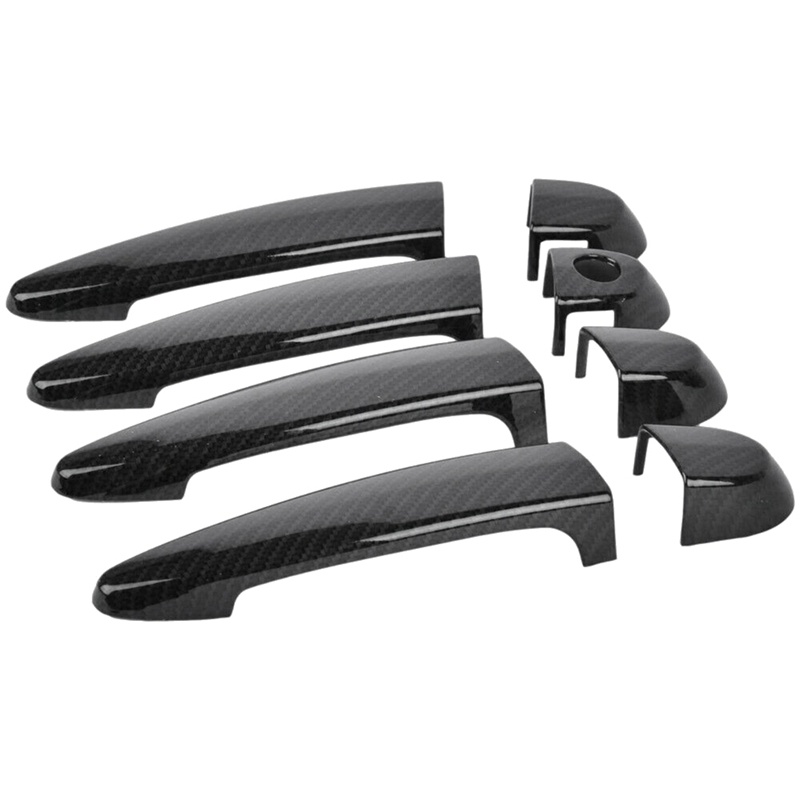 Miếng Dán Tay Nắm Cửa Bên Ngoài Bằng Sợi Carbon Cho BMW 1 2 3 4 Series E87 E90 E91 E92 E93 F30 X1 X3 X4 X5 X6 LHD