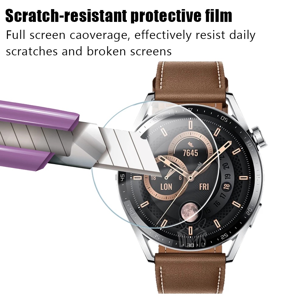 1 kính cường lực bảo vệ màn hình đồng hồ Huawei Watch GT