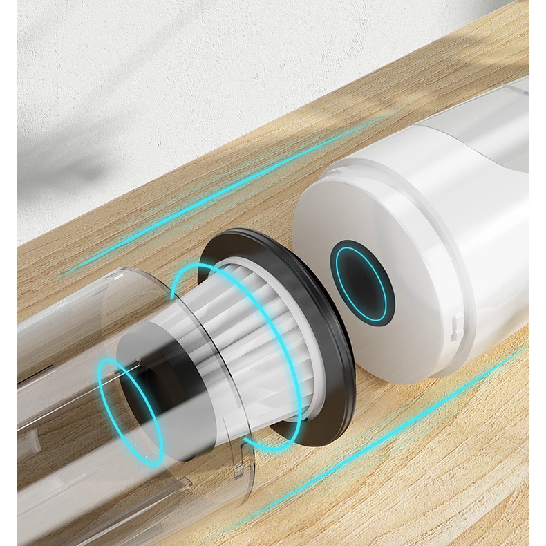 MHB 18 , Máy hút bụi cầm tay không dây, hút lông chó, lông mèo, vệ sinh bàn phím , hút bụi giường, ô tô lực hút 12000PA