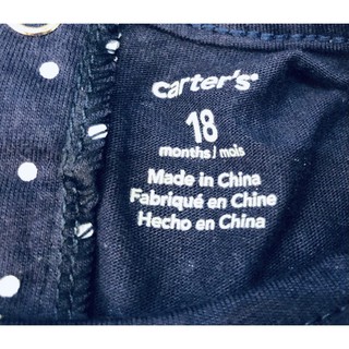 Body váy kèm chip Carter's cho bé gái
