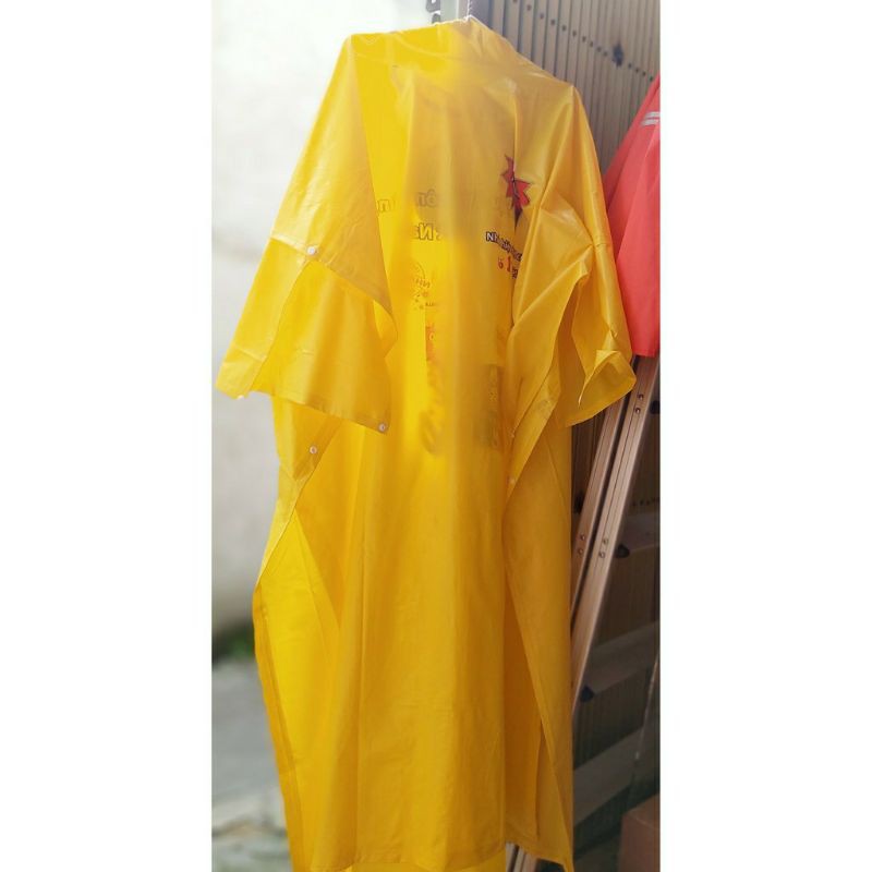 Áo mưa in chữ jumbo